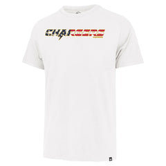 Los Angeles Chargers '47 Flag Script Franklin T-Shirt | NFL Sale