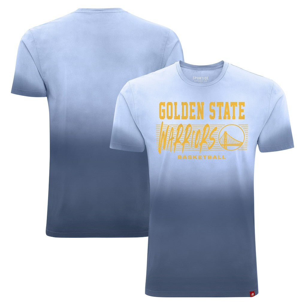 Royal Golden State Warriors Sportiqe Unisex Bingham Sun-Fade T-Shirt sale | NBA