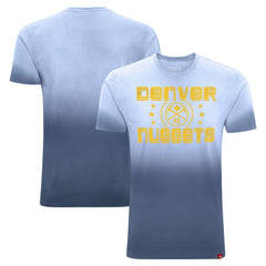 Blue Denver Nuggets Sportiqe Unisex Bingham Sun-Fade T-Shirt | NBA