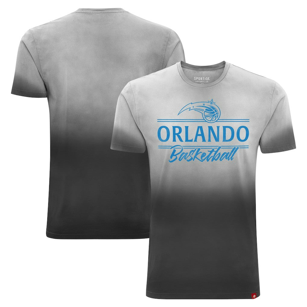 Black Orlando Magic Sportiqe Unisex Bingham Sun-Fade T-Shirt | NBA