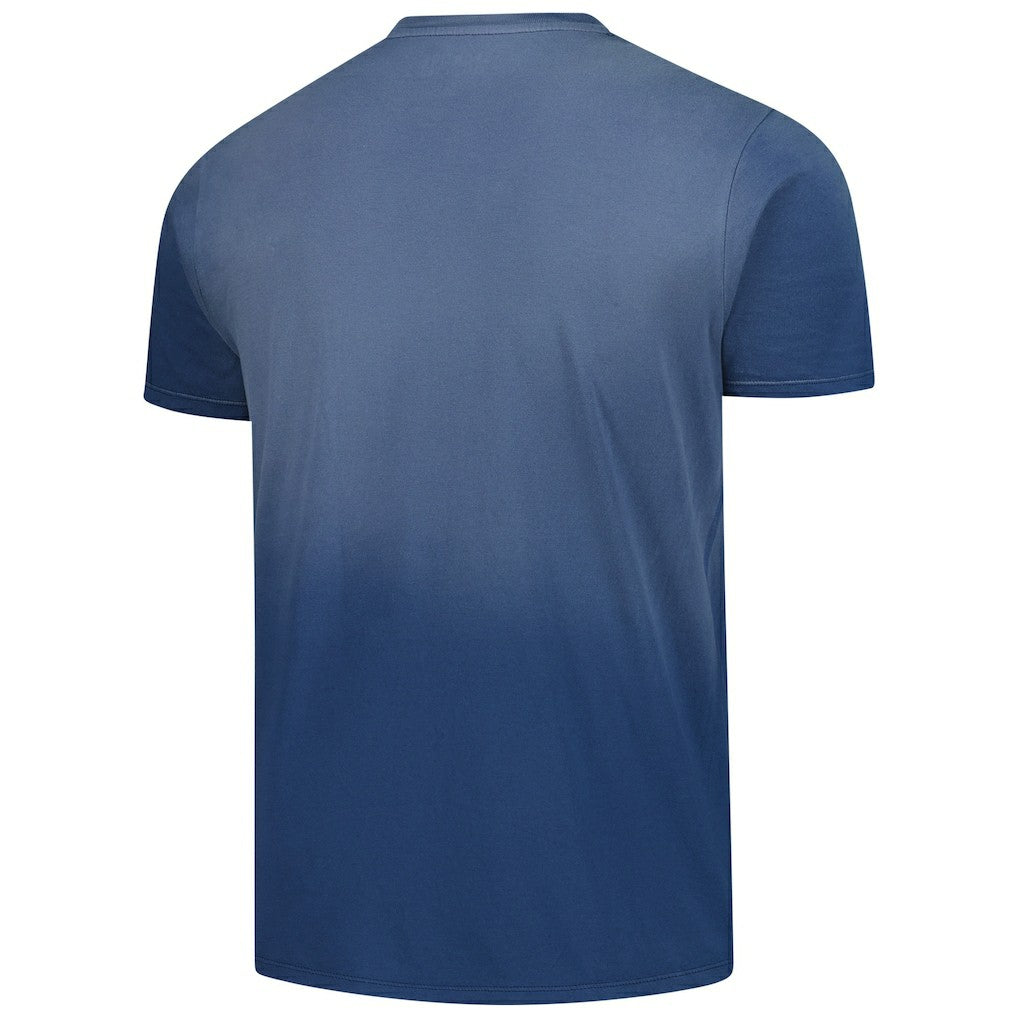Royal Philadelphia 76ers Sportiqe Unisex Bingham Sun-Fade T-Shirt | NBA