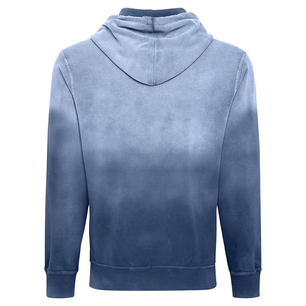 Royal Philadelphia 76ers Sportiqe Unisex Blake Sun-Fade Pullover Hoodie | NBA