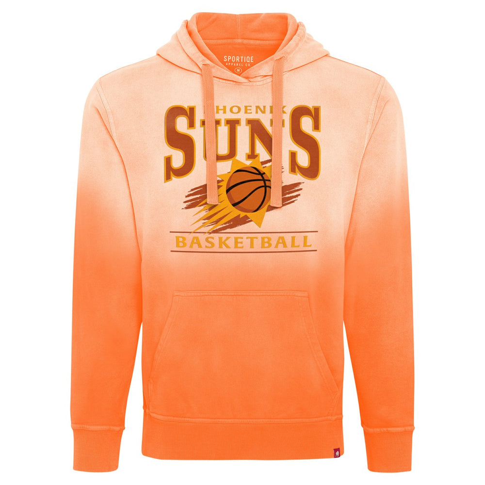 Orange Phoenix Suns Sportiqe Unisex Blake Sun-Fade Pullover Hoodie | NBA