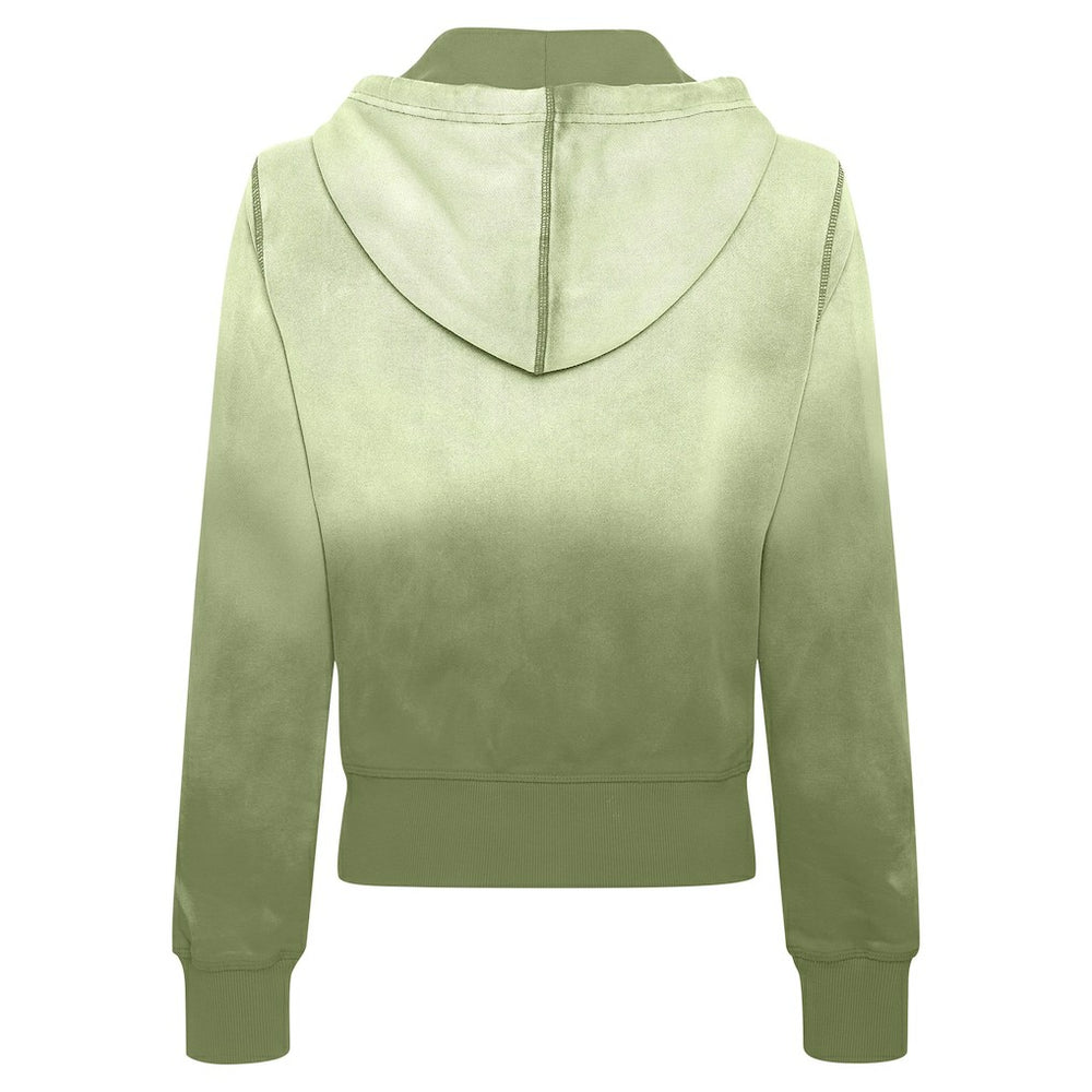 Olive Boston Celtics Sportiqe Women's Carli Sun Fade Full-Zip Hoodie | NBA