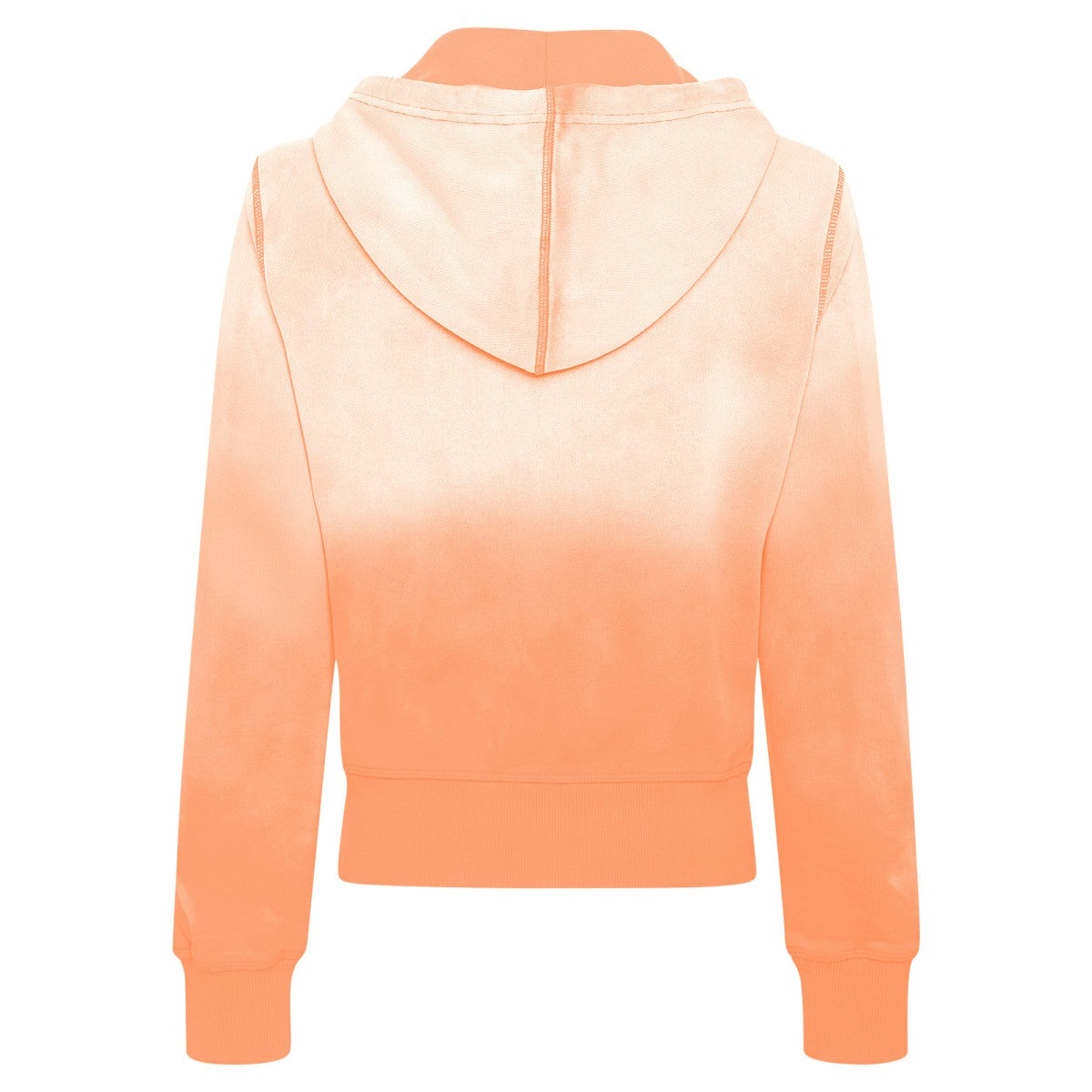 Orange Phoenix Suns Sportiqe Women's Carli Sun Fade Full-Zip Hoodie | NBA
