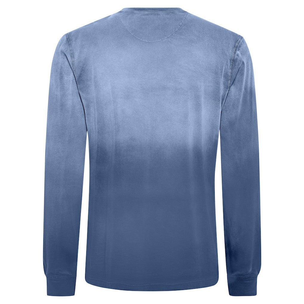 Royal Philadelphia 76ers Sportiqe Unisex Mohave Sun-Dipped Long Sleeve T-Shirt | NBA