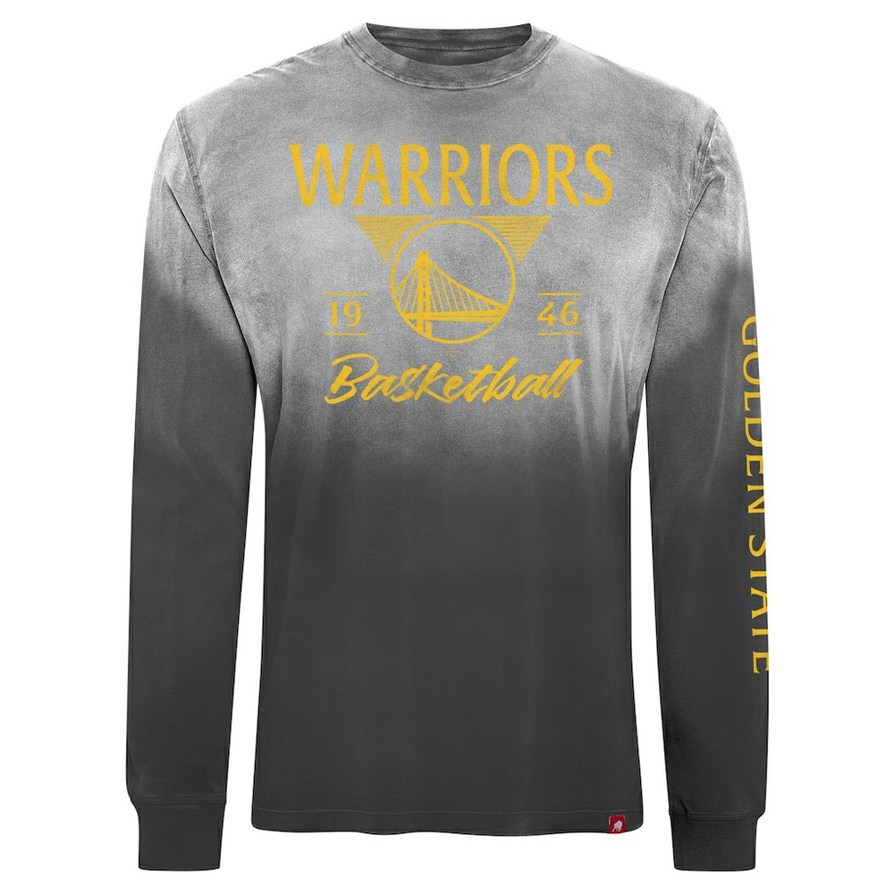 Black Golden State Warriors Sportiqe Unisex Mohave Sun-Dipped Long Sleeve T-Shirt sale | NBA