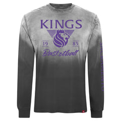 Black Sacramento Kings Sportiqe Unisex Mohave Sun-Dipped Long Sleeve T-Shirt | NBA