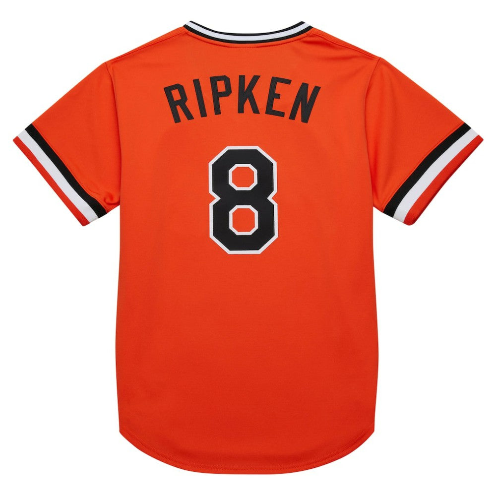 Cal Ripken Jr. Baltimore Orioles Mitchell & Ness 2001 Cooperstown Collection Authentic Throwback Jersey - MLB Jerseys