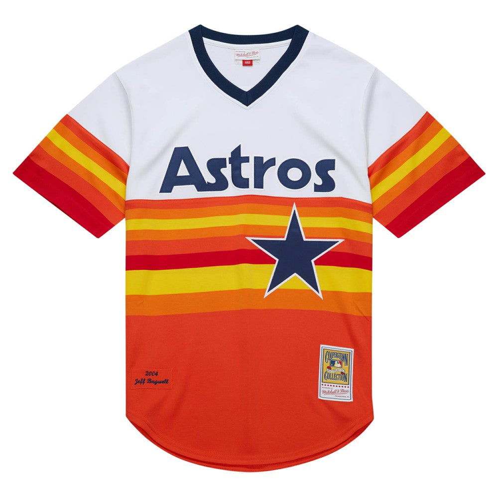 Jeff Bagwell Houston Astros Mitchell & Ness 2004 Cooperstown Collection Authentic Throwback Jersey - MLB Jerseys