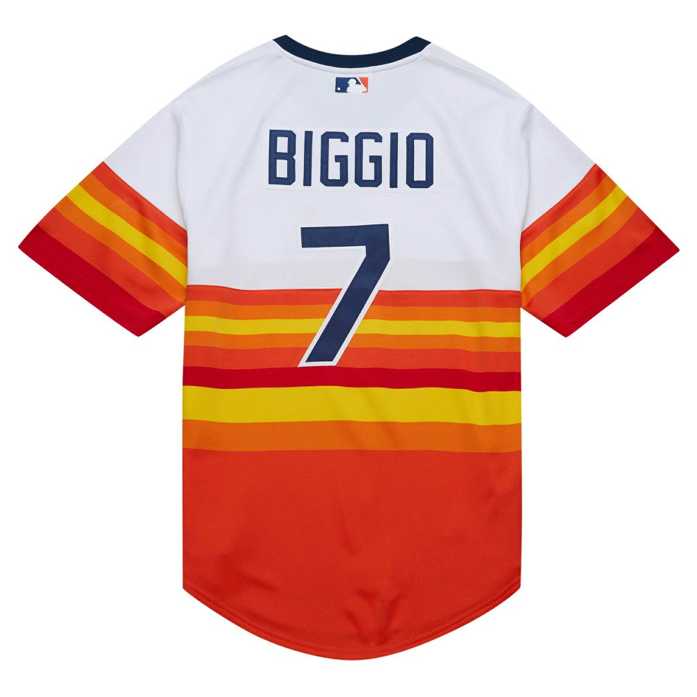 Craig Biggio Houston Astros Mitchell & Ness 2004 Cooperstown Collection Authentic Throwback Jersey - MLB Jerseys