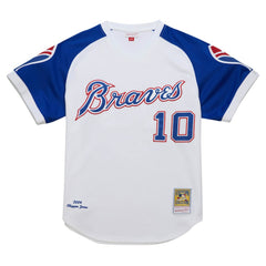 Chipper Jones Atlanta Braves Mitchell & Ness 2004 Cooperstown Collection Authentic Throwback Jersey - MLB Jerseys
