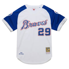 John Smoltz Atlanta Braves Mitchell & Ness 2004 Cooperstown Collection Authentic Throwback Jersey - MLB Jerseys