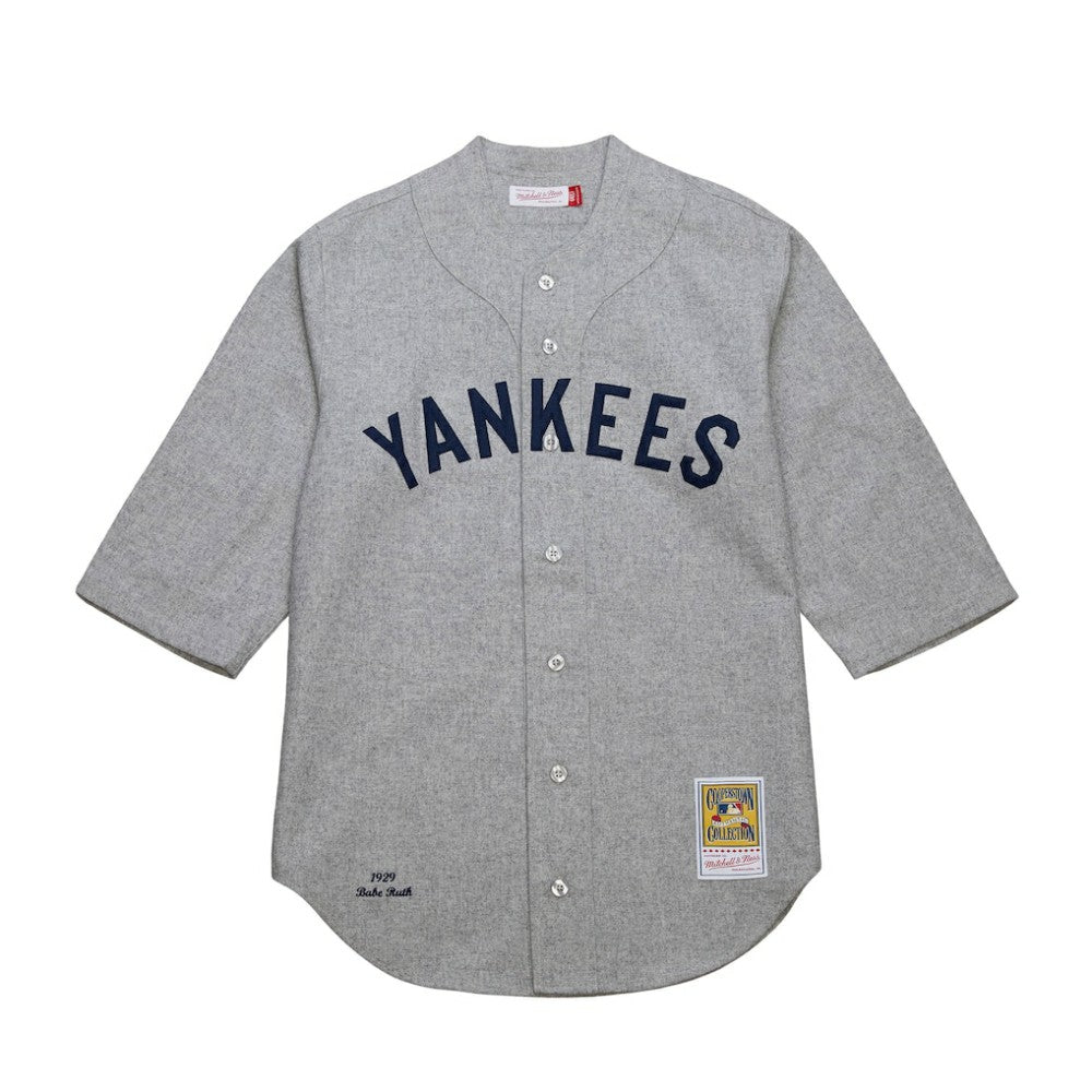 Babe Ruth New York Yankees Mitchell & Ness Cooperstown Collection 1929 Authentic Jersey - MLB Jerseys