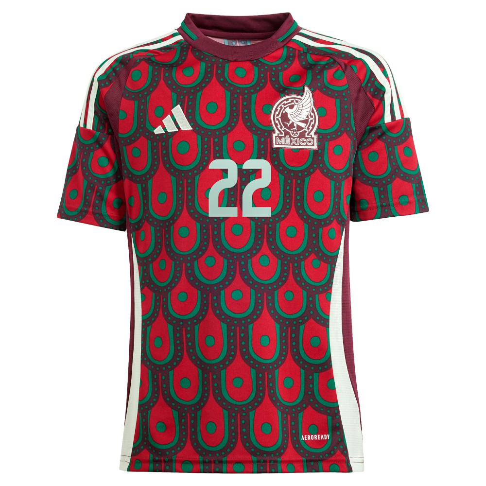 Hirving Lozano Mexico National Team Youth 2024 Home Replica Player Jersey