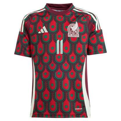 Santiago Giménez Mexico National Team Youth 2024 Home Replica Player Jersey for sale - Burgundy