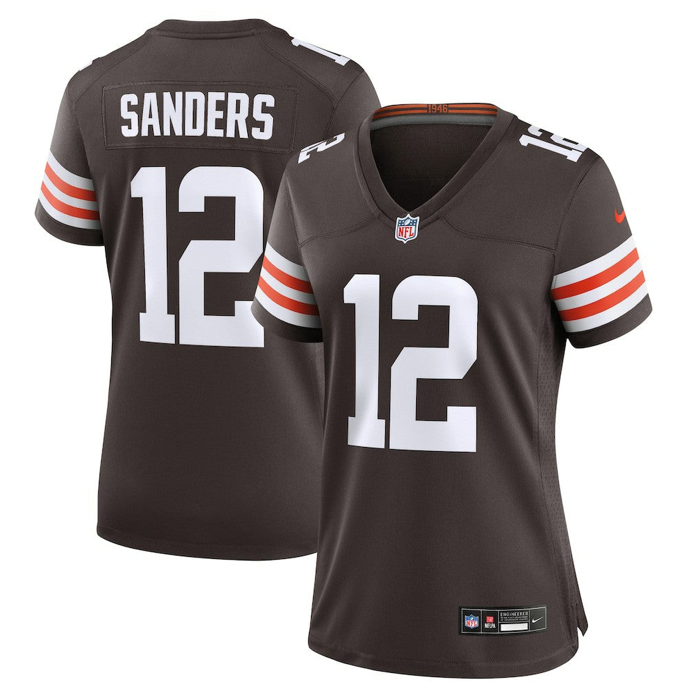 Cleveland Browns Shedeur Sanders  Women's 2025 NFL Draft Game Jersey | NFL New