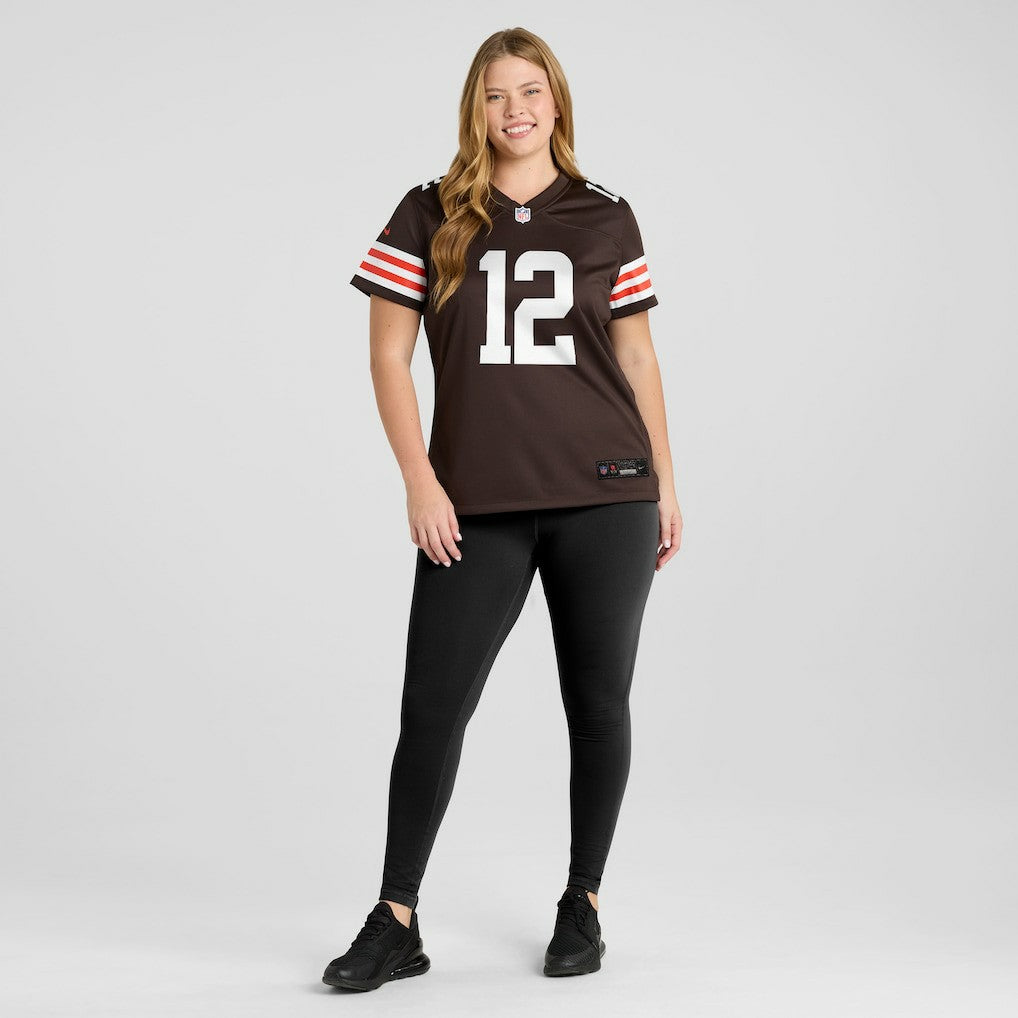 Cleveland Browns Shedeur Sanders  Women's 2025 NFL Draft Game Jersey | NFL New
