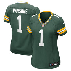 Green Bay Packers Micah Parsons  Women's Game Player Jersey | NFL Online