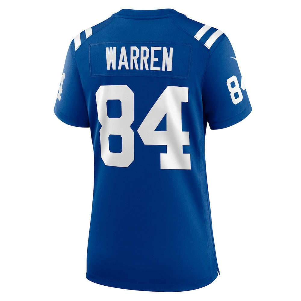Indianapolis Colts Tyler Warren  Women's Game Jersey | NFL New