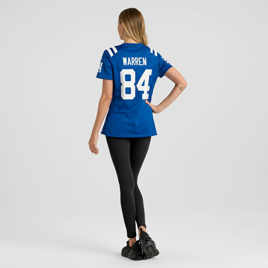 Indianapolis Colts Tyler Warren  Women's Game Jersey | NFL New