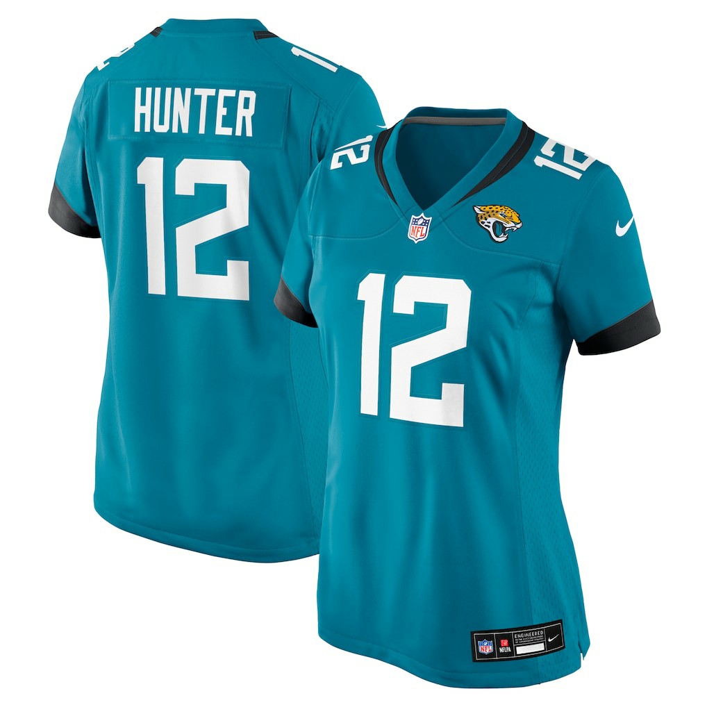 Jacksonville Jaguars Travis Hunter  Women's 2025 NFL Draft First Round Pick Team Game Player Jersey | NFL Outlet