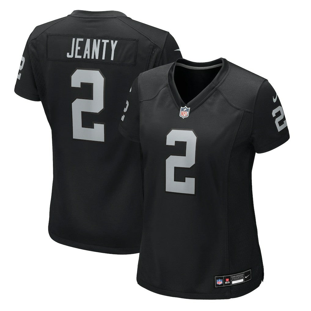 Las Vegas Raiders Ashton Jeanty  Women's 2025 NFL Draft First Round Pick Team Game Jersey | NFL On sale