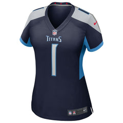 Tennessee Titans Cameron Ward  Women's 2025 NFL Draft First Round Pick Alternate Game Jersey | NFL Online
