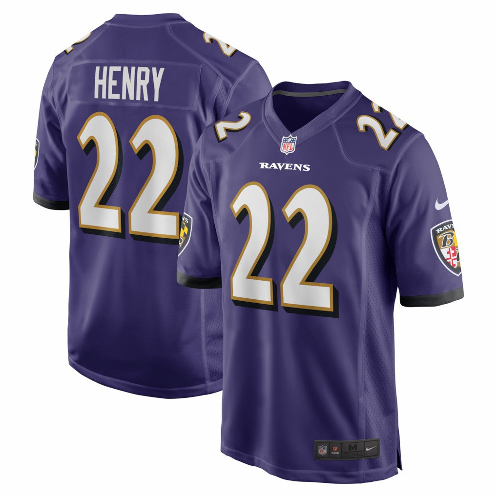 Baltimore Ravens Derrick Henry  Game Player Jersey | NFL New