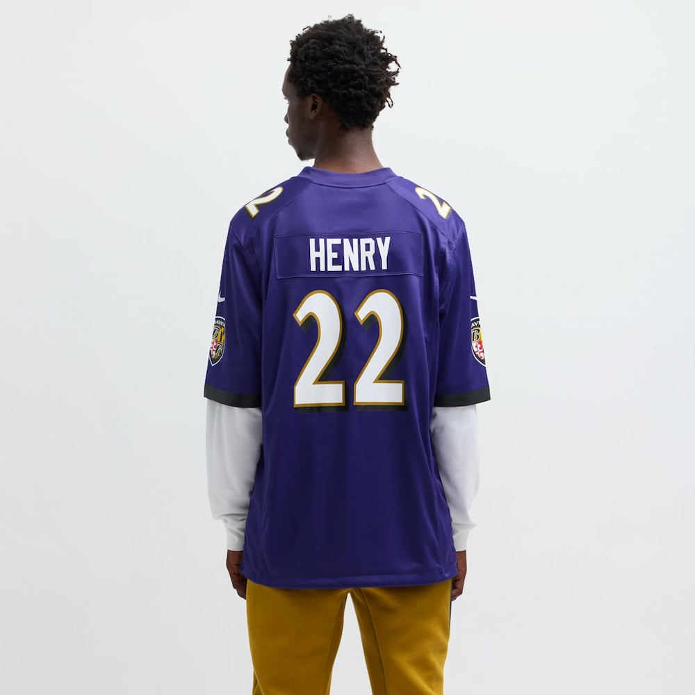 Baltimore Ravens Derrick Henry  Game Player Jersey | NFL New