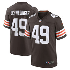 Cleveland Browns Carson Schwesinger  2025 NFL Draft Game Jersey | NFL On sale