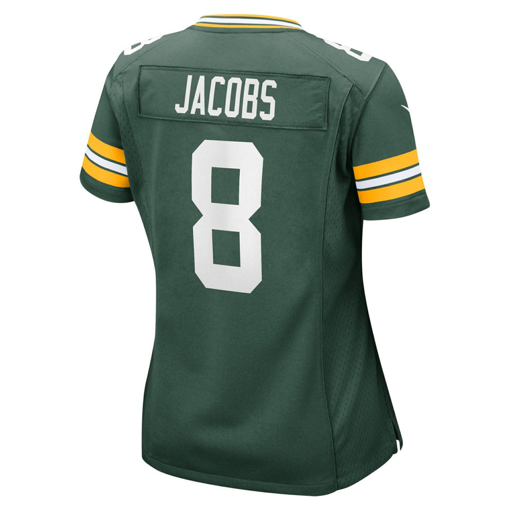 Green Bay Packers Josh Jacobs  Women's Team Game Jersey | NFL Near me