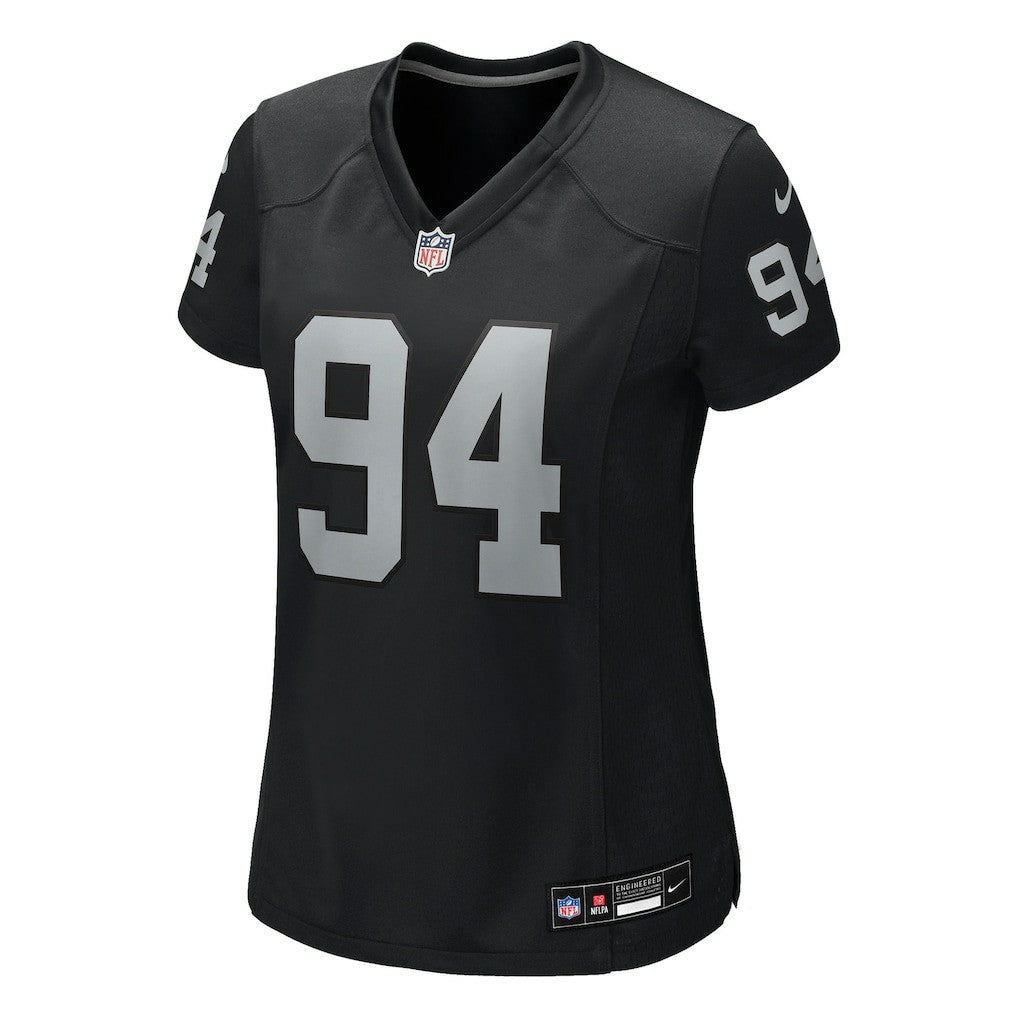 Las Vegas Raiders Christian Wilkins  Women's Team Game Jersey | NFL Discount