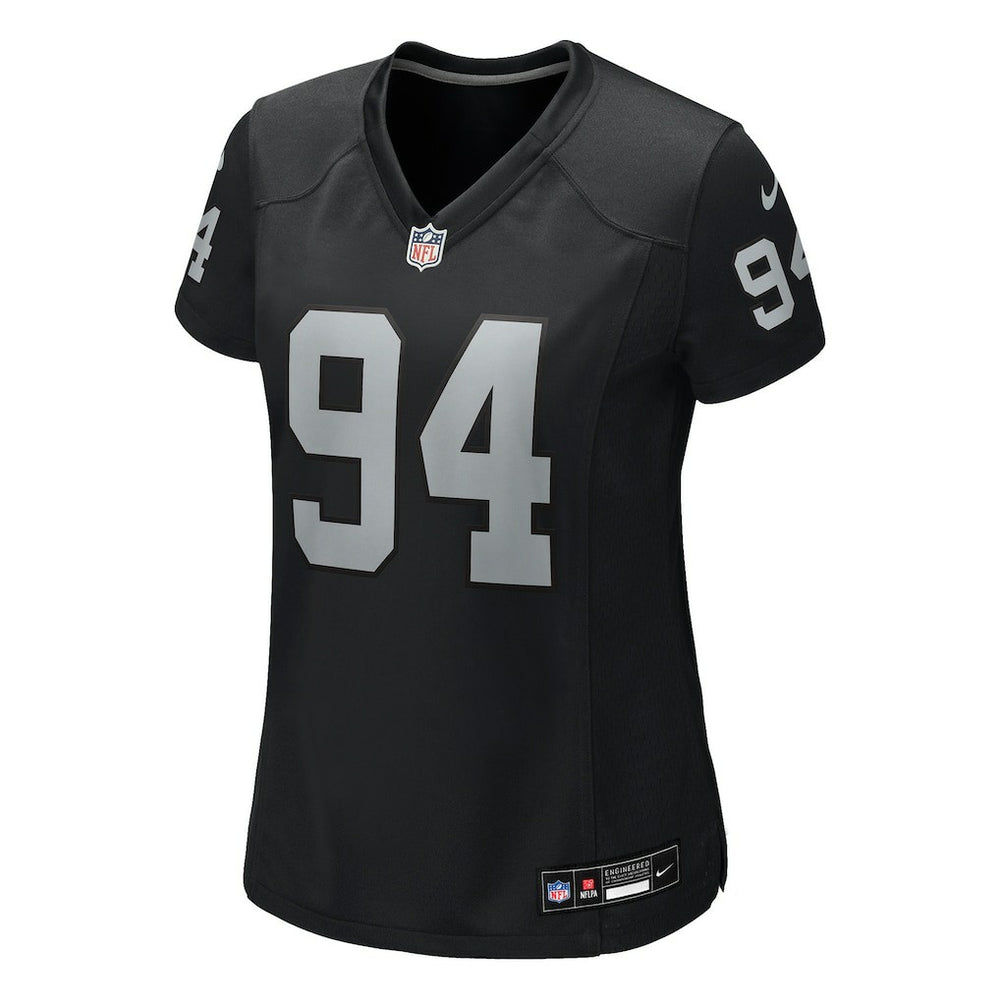 Las Vegas Raiders Christian Wilkins  Women's Team Game Jersey | NFL Discount