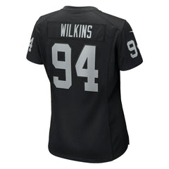 Las Vegas Raiders Christian Wilkins  Women's Team Game Jersey | NFL Discount