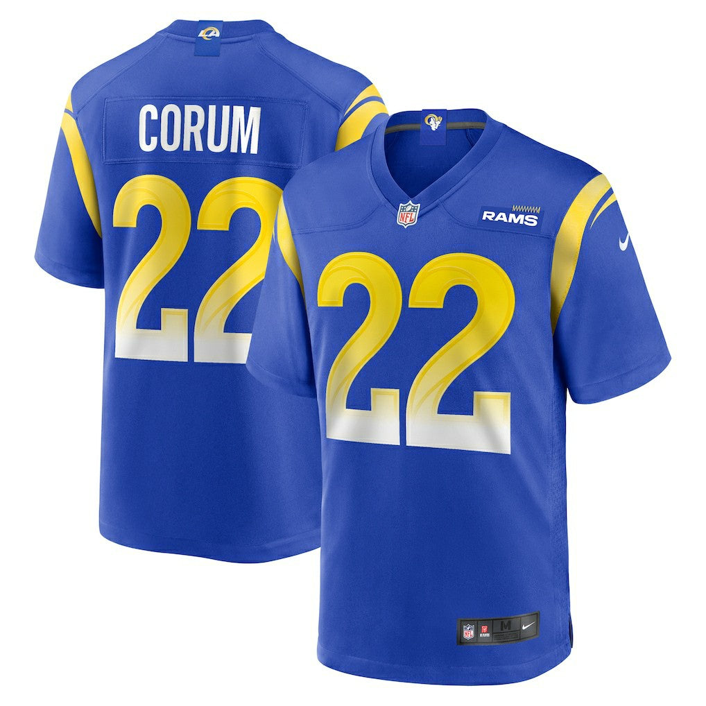 Los Angeles Rams Blake Corum  Game Player Jersey | NFL Discount