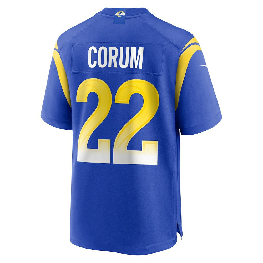 Los Angeles Rams Blake Corum  Game Player Jersey | NFL Discount