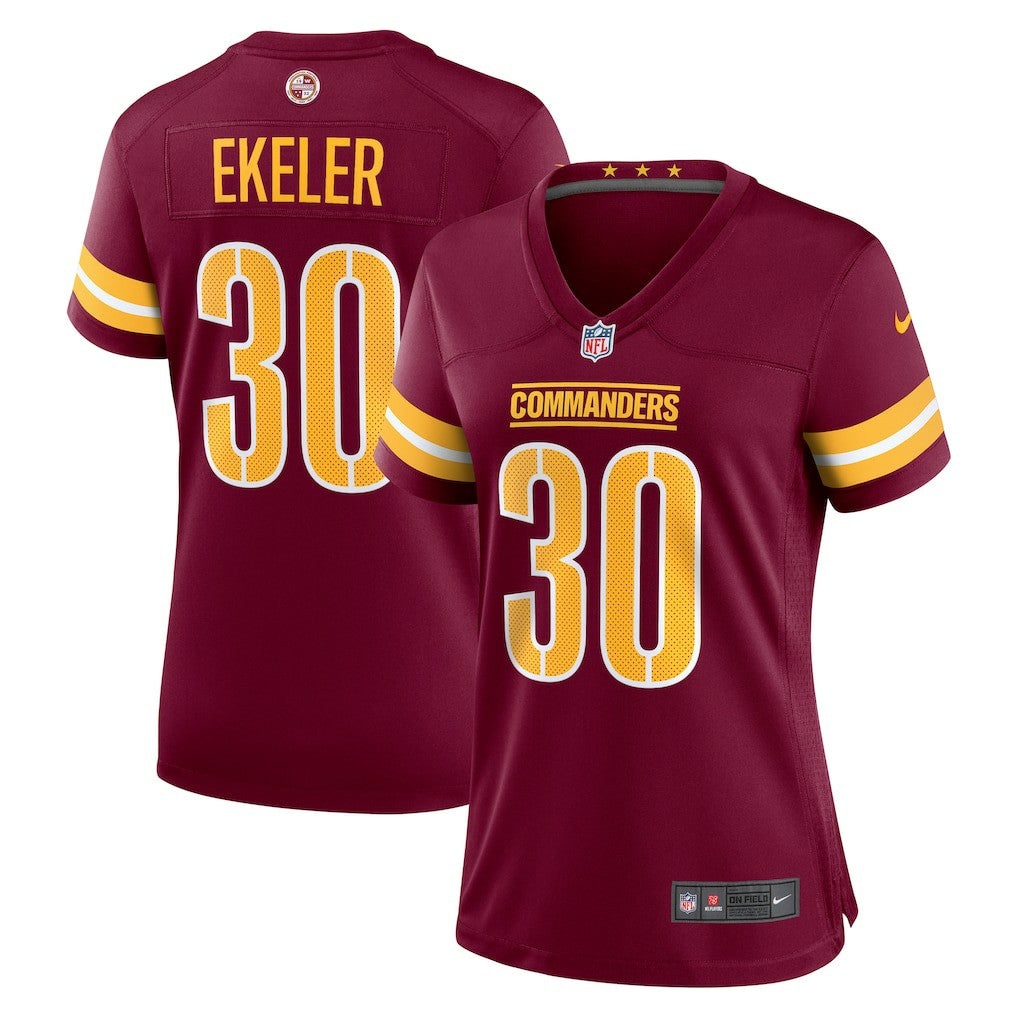 Washington Commanders Austin Ekeler  Women's Game Player Jersey | NFL Sale