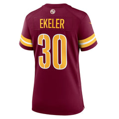 Washington Commanders Austin Ekeler  Women's Game Player Jersey | NFL Sale