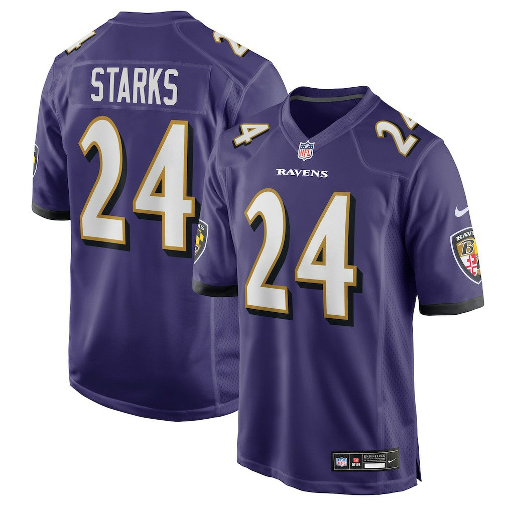 Baltimore Ravens Malaki Starks  2025 NFL Draft First Round Pick Game Jersey | NFL On sale