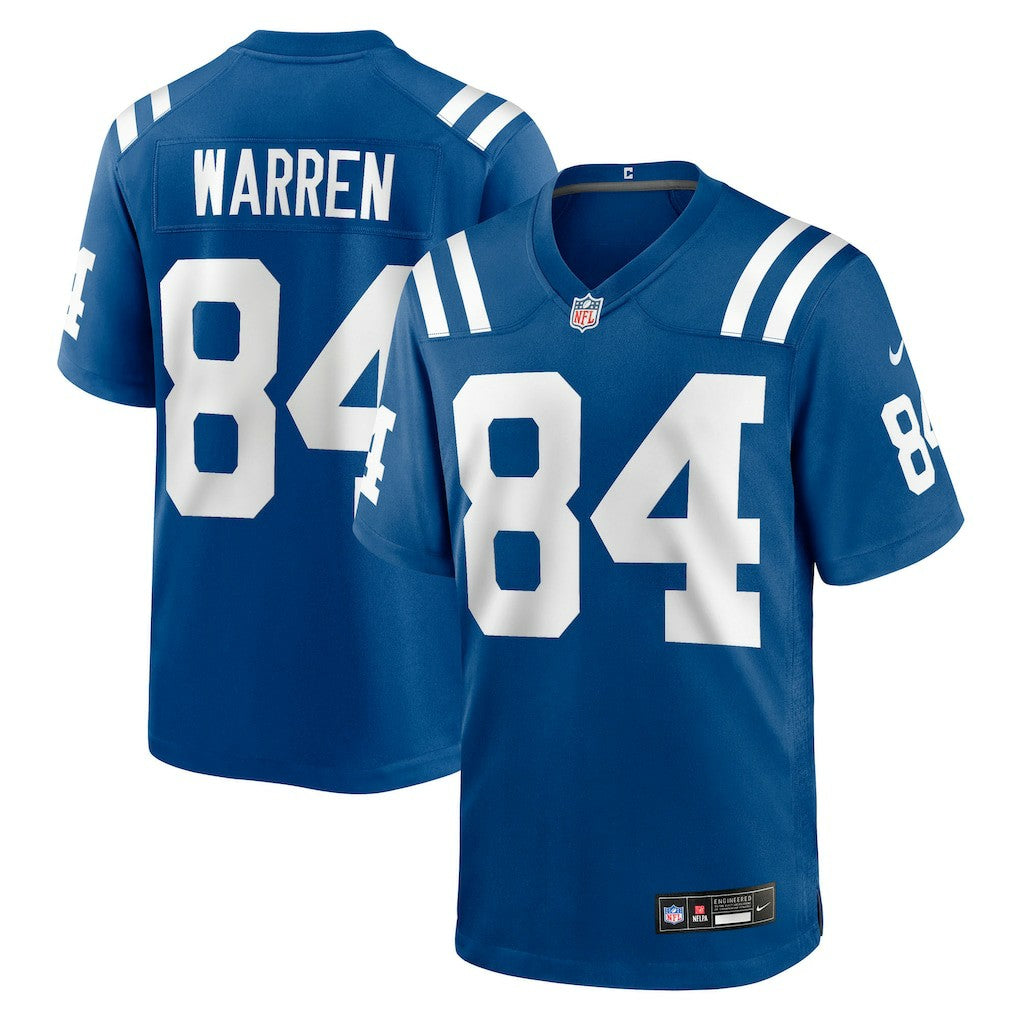 Indianapolis Colts Tyler Warren  2025 NFL Draft First Round Pick Game Jersey | NFL Discount