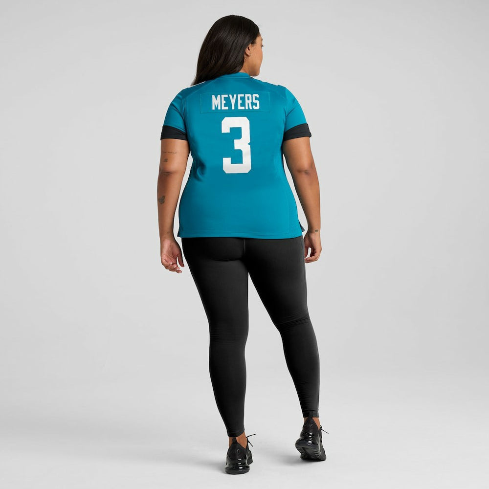 Jacksonville Jaguars Jakobi Meyers  Women's Team Game Jersey | NFL New