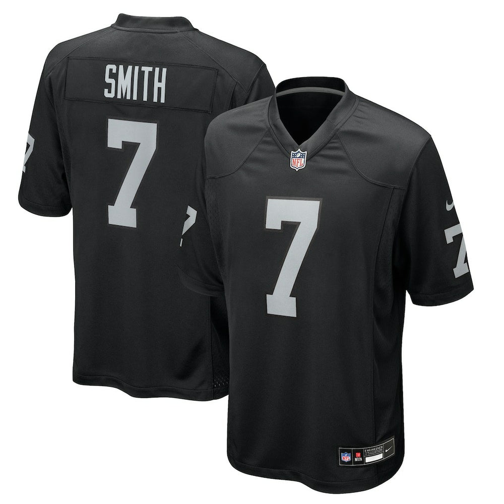 Las Vegas Raiders Geno Smith  Game Player Jersey | NFL Discount