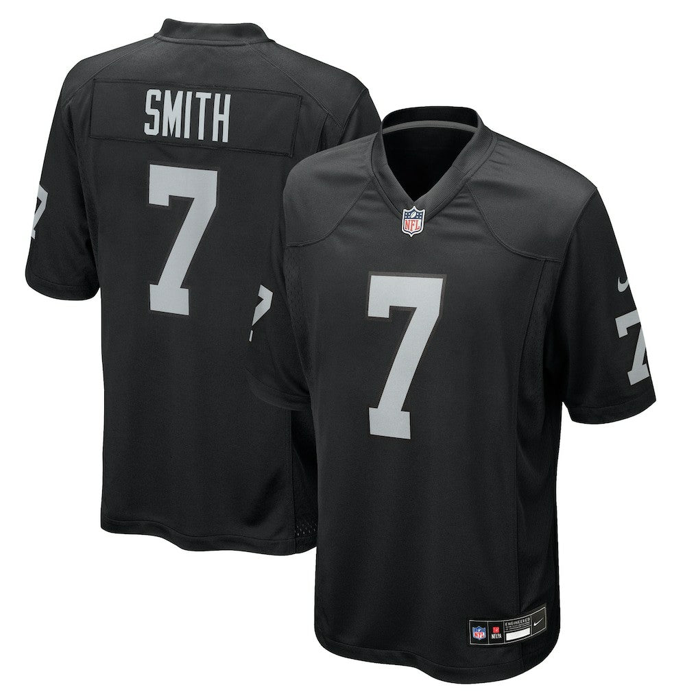 Las Vegas Raiders Geno Smith  Game Player Jersey | NFL Discount