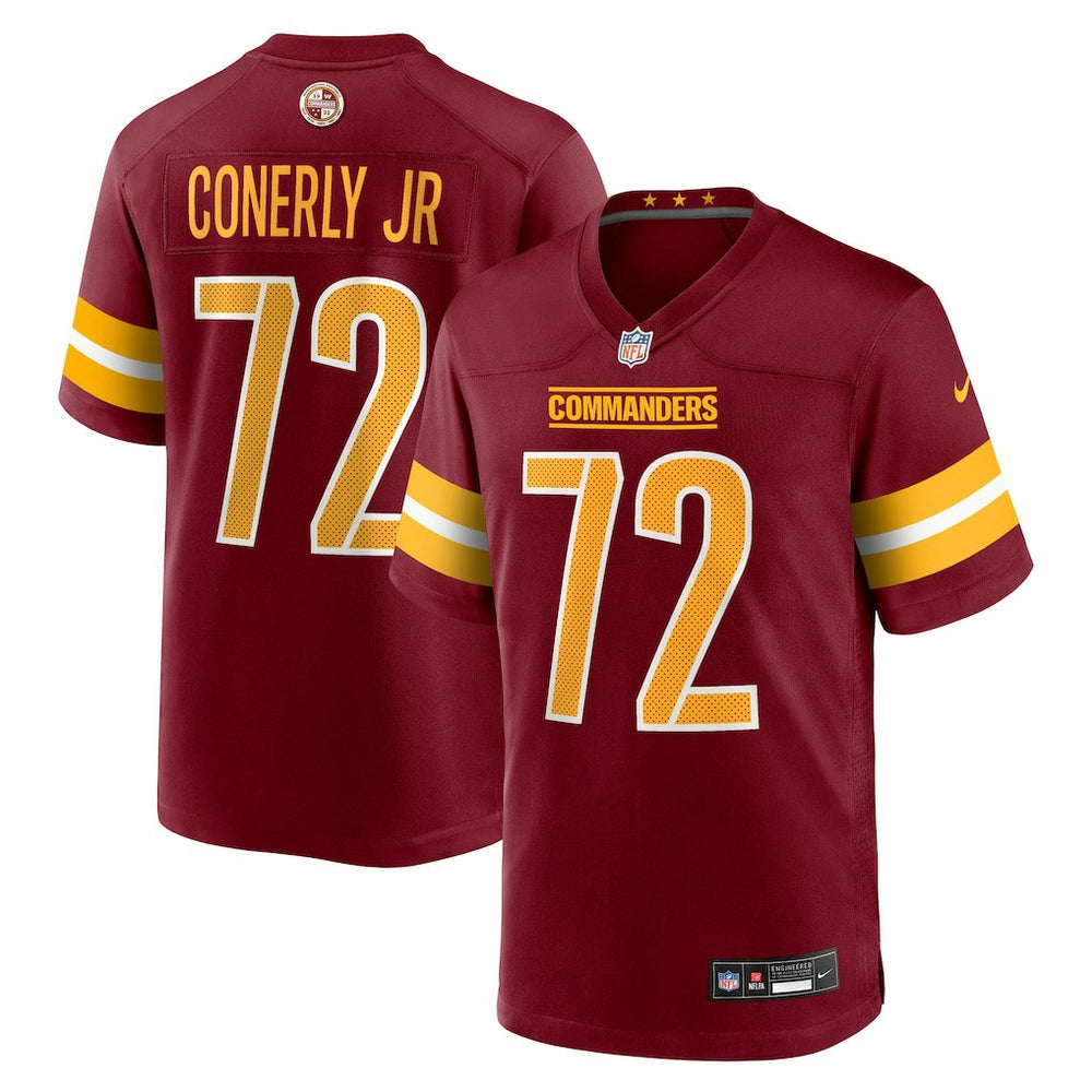 Washington Commanders Josh Conerly Jr.  2025 NFL Draft First Round Pick Game Jersey | NFL Near me