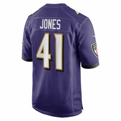 Baltimore Ravens Dre'Mont Jones  Team Game Jersey | NFL Online