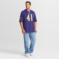 Baltimore Ravens Dre'Mont Jones  Team Game Jersey | NFL Online