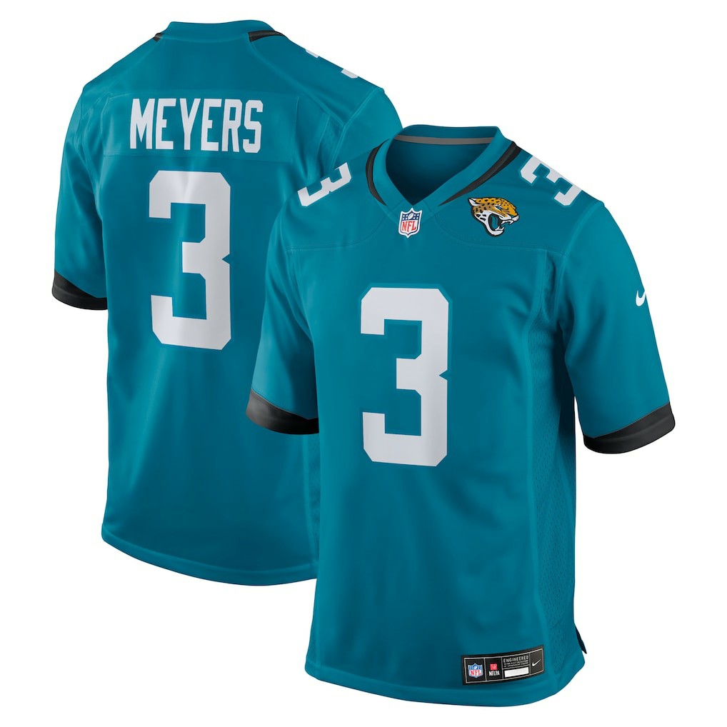 Jacksonville Jaguars Jakobi Meyers  Team Game Jersey | NFL On sale