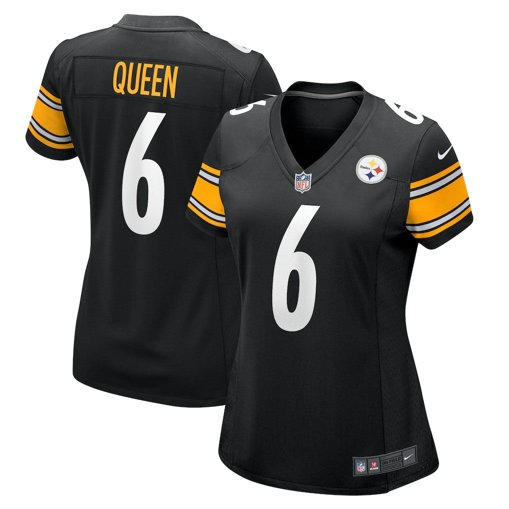 Pittsburgh Steelers Patrick Queen  Women's Game Player Jersey | NFL Discount