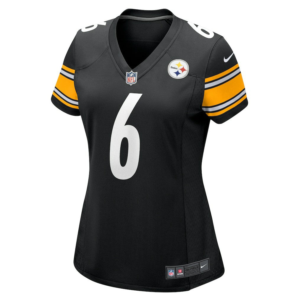 Pittsburgh Steelers Patrick Queen  Women's Game Player Jersey | NFL Discount